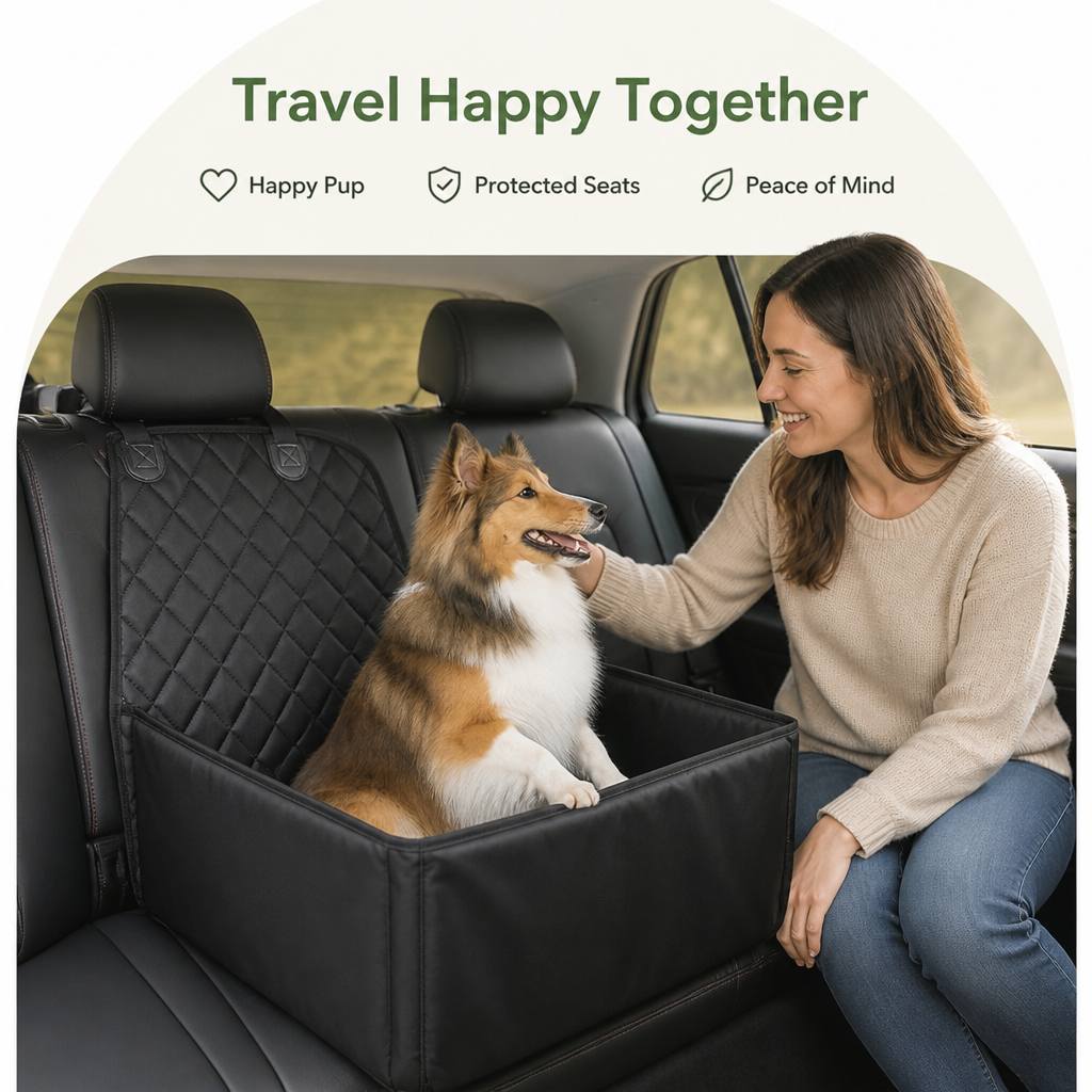 DogBedHouse Waterproof 600D Oxford Car Seat Hammock