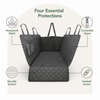 DogBedHouse Waterproof 600D Oxford & Non-Slip Car Seat Cover (Convertible Hammock)