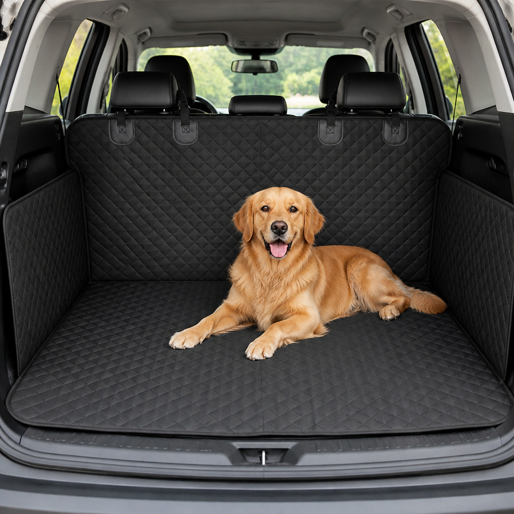 DogBedHouse Waterproof 600D Oxford Trunk Cargo Cover