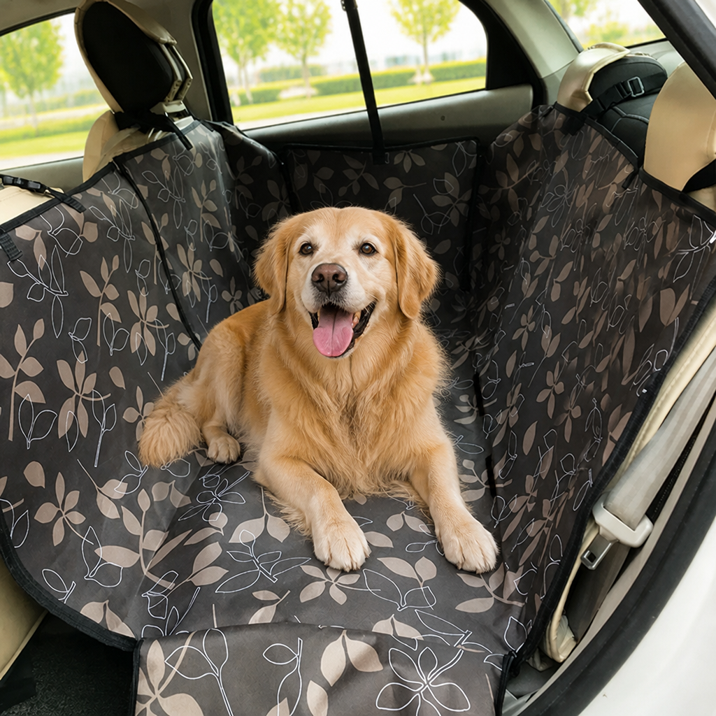 DogBedHouse Waterproof 600D Oxford Universal-Fit Car Seat Cover