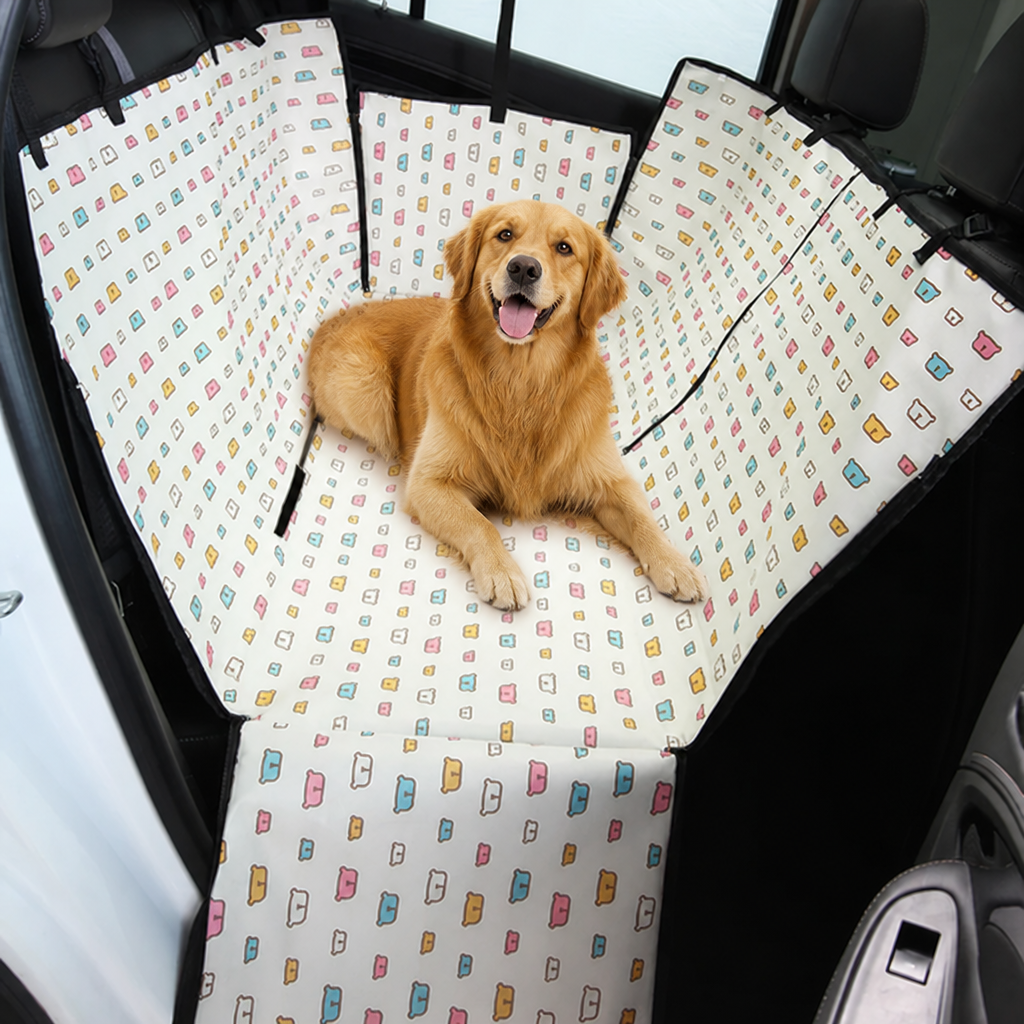 DogBedHouse Waterproof 600D Oxford Universal-Fit Car Seat Cover