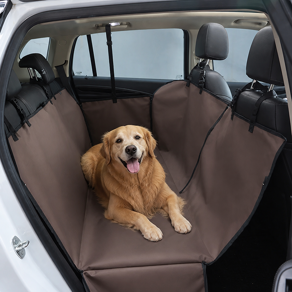 DogBedHouse Waterproof 600D Oxford Universal-Fit Car Seat Cover