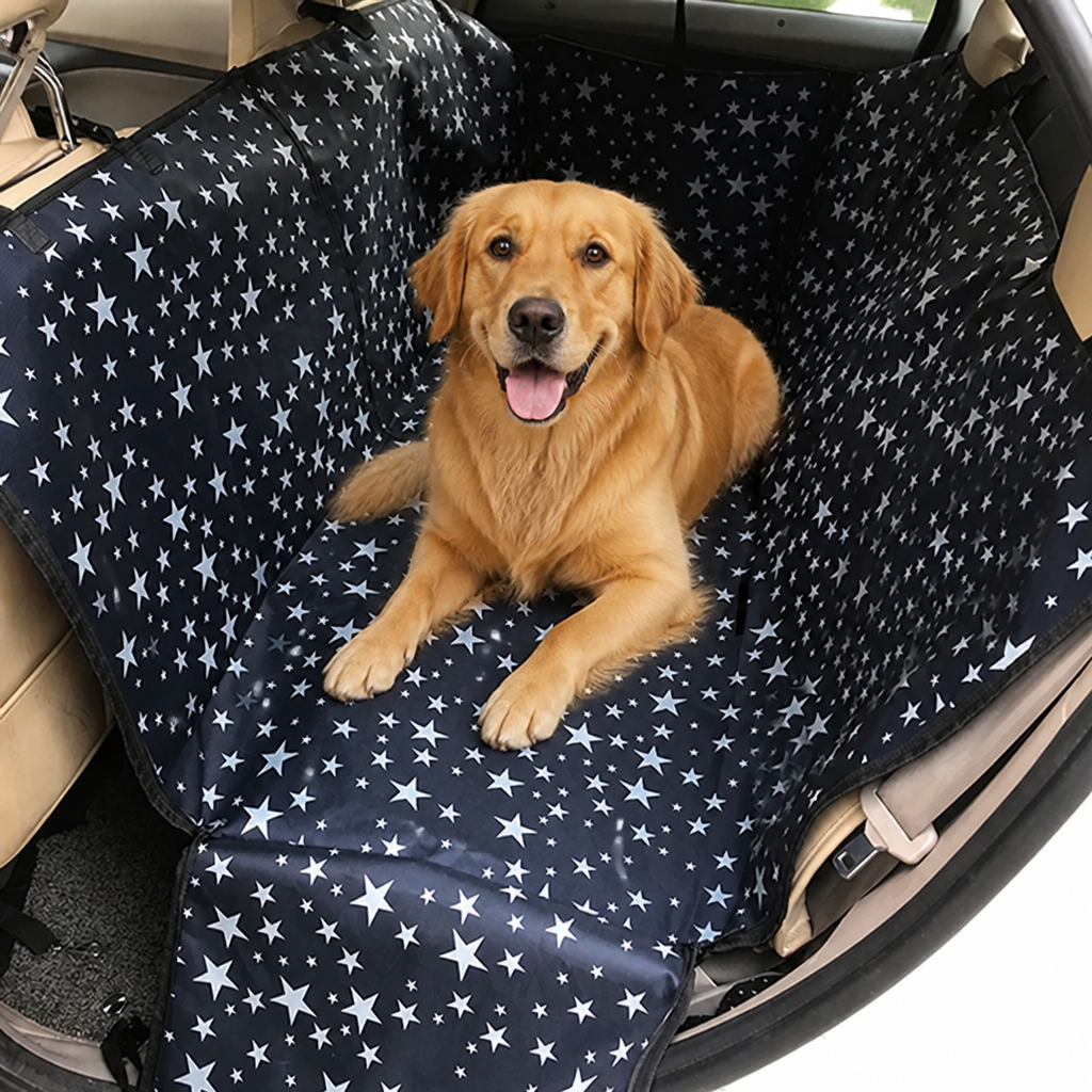 DogBedHouse Waterproof 600D Oxford Universal-Fit Car Seat Cover