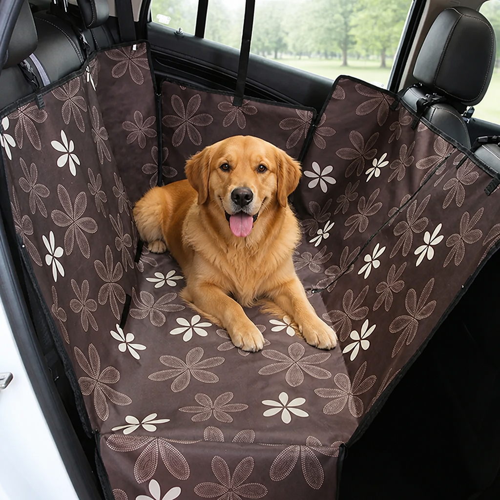 DogBedHouse Waterproof 600D Oxford Universal-Fit Car Seat Cover