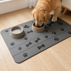 DogBedHouse Waterproof & Absorbent Non-Slip Pet Feeding Mat