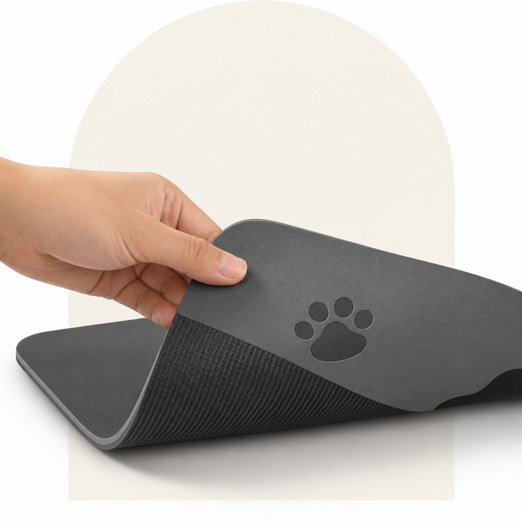 DogBedHouse Waterproof & Absorbent Non-Slip Pet Feeding Mat