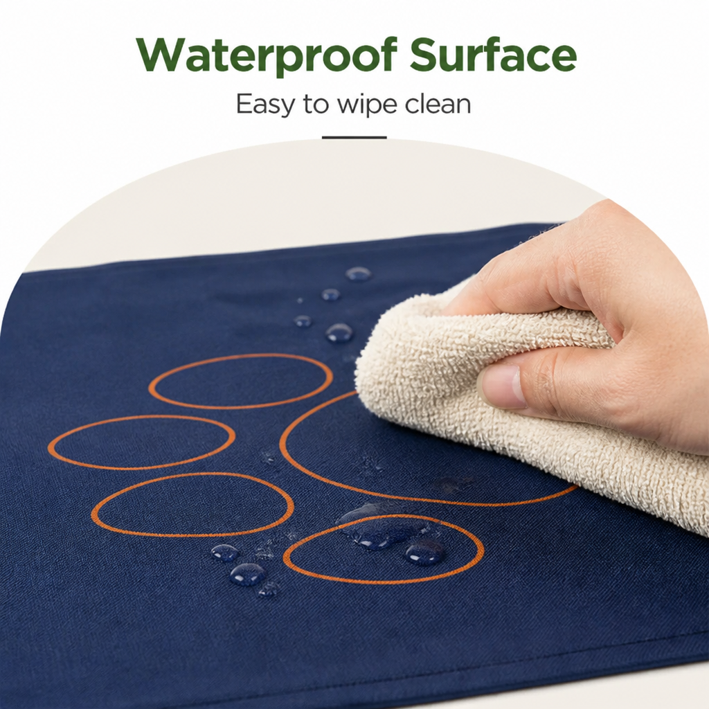 DogBedHouse Waterproof Adjustable-Temp Pet Heating Pad