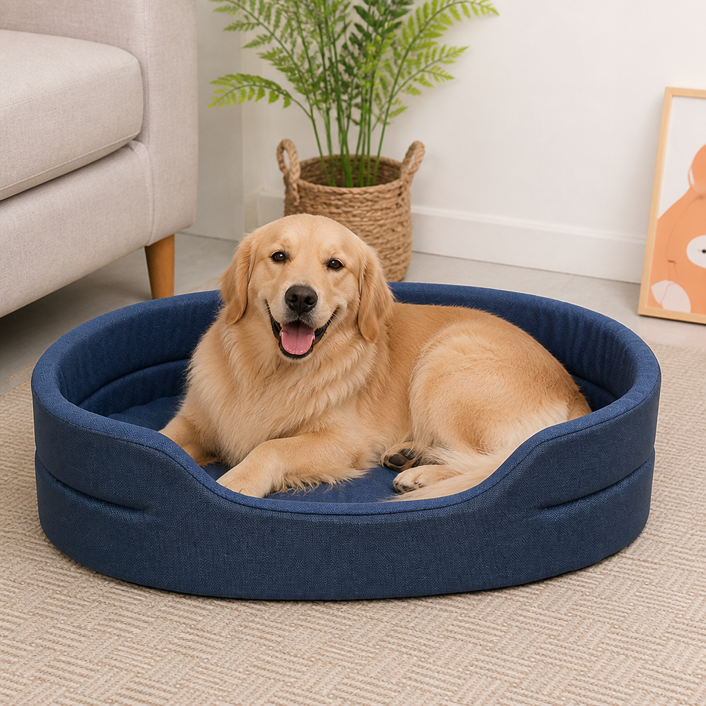 DogBedHouse Waterproof & Anti-Mite Washable Dog Bed