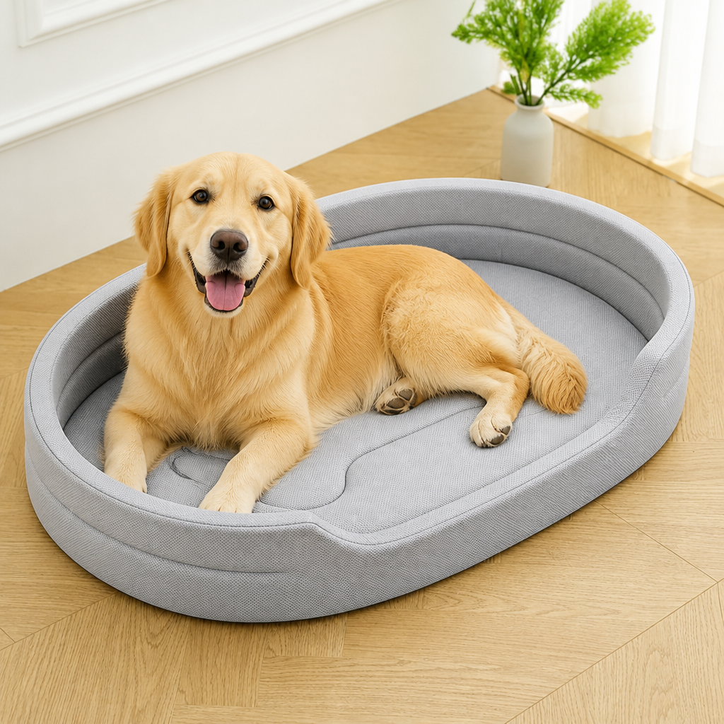 DogBedHouse Waterproof & Anti-Mite Washable Dog Bed