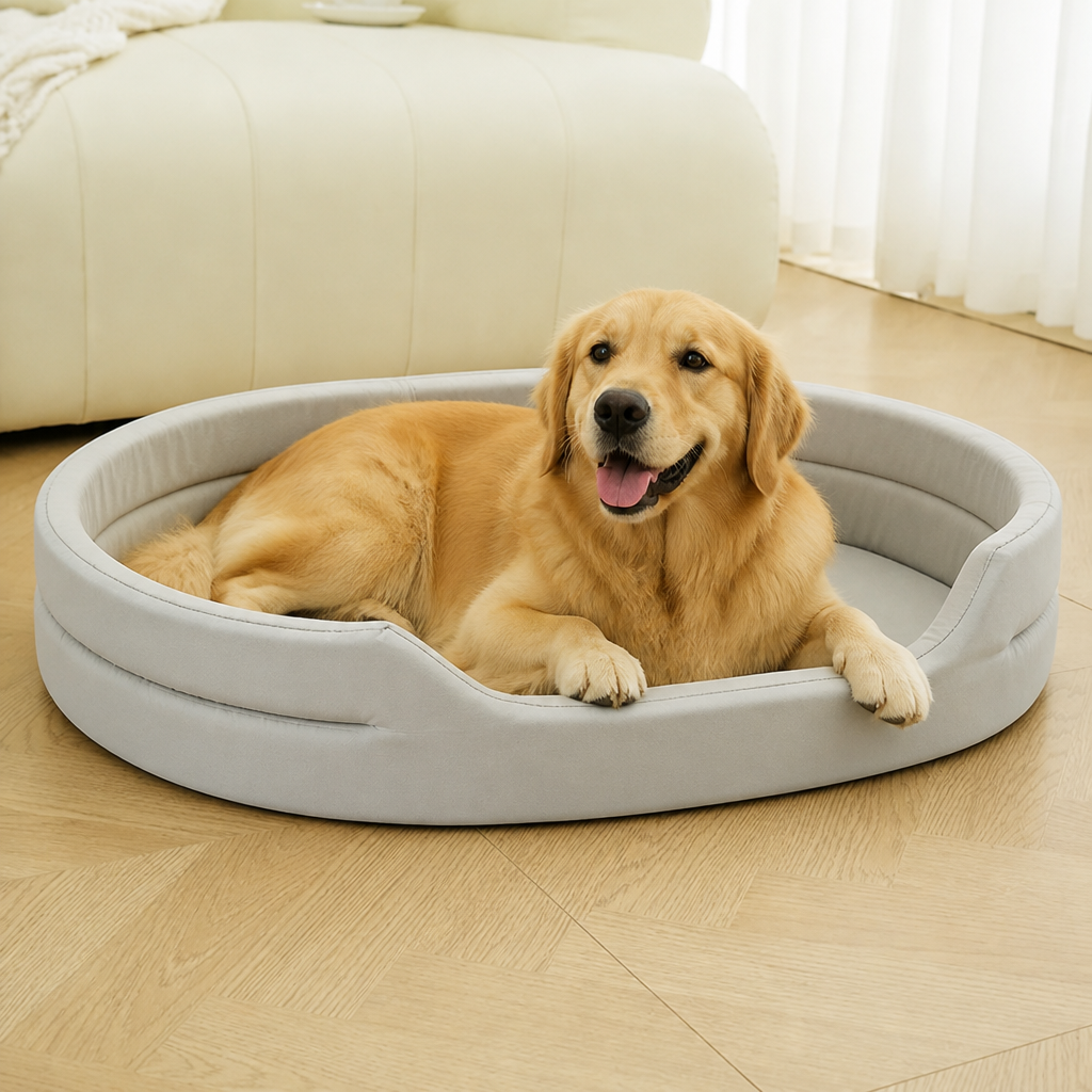 DogBedHouse Waterproof & Anti-Mite Washable Dog Bed