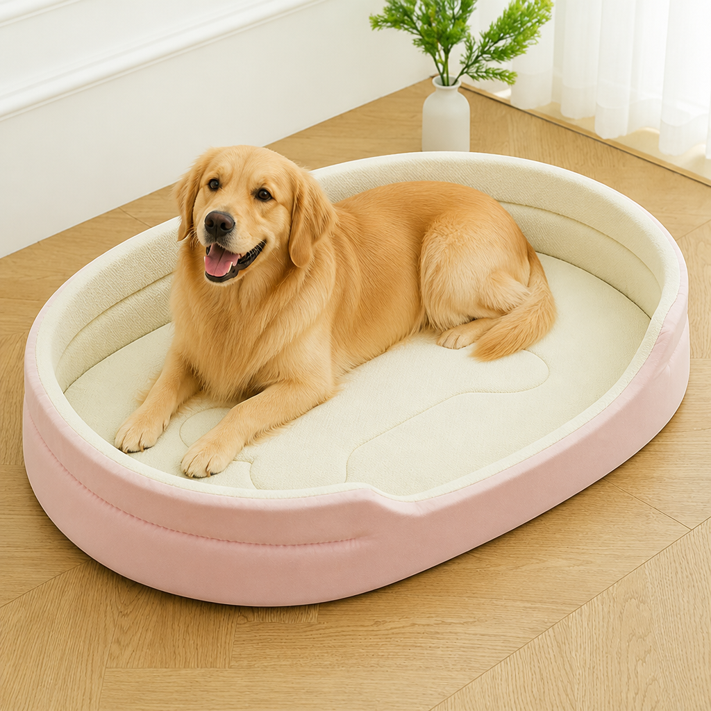 DogBedHouse Waterproof & Anti-Mite Washable Dog Bed