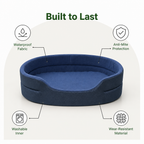 DogBedHouse Waterproof & Anti-Mite Washable Dog Bed