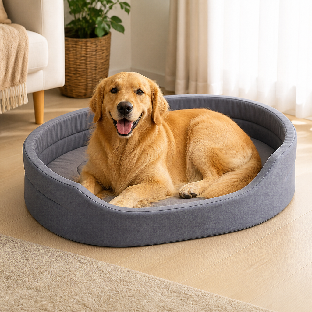DogBedHouse Waterproof & Anti-Mite Washable Dog Bed