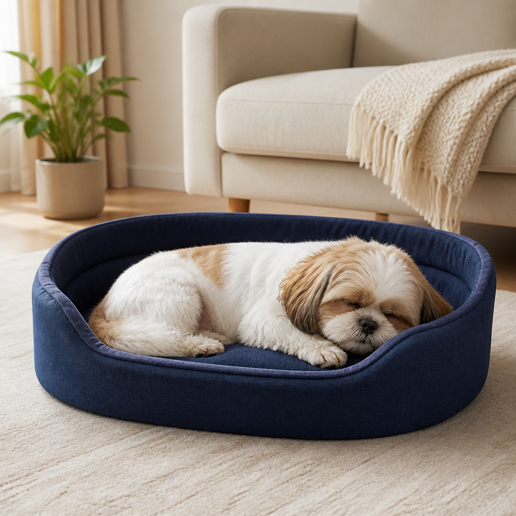 DogBedHouse Waterproof & Anti-Mite Washable Dog Bed