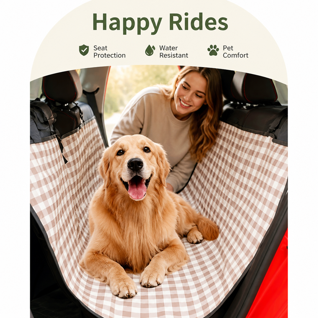 DogBedHouse Waterproof Anti-Scratch Car Seat Protector