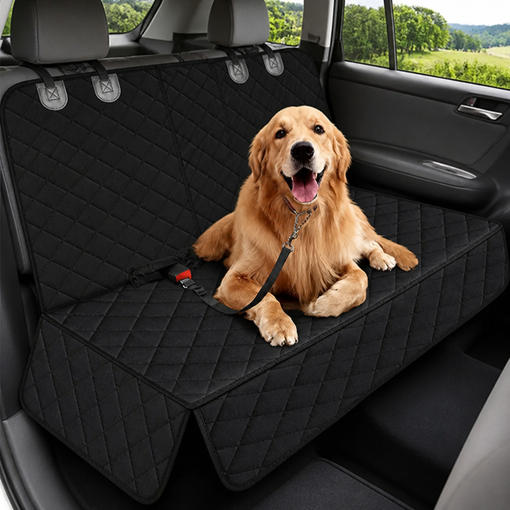 DogBedHouse Waterproof & Anti-Slip 600D Oxford Car Seat Cover