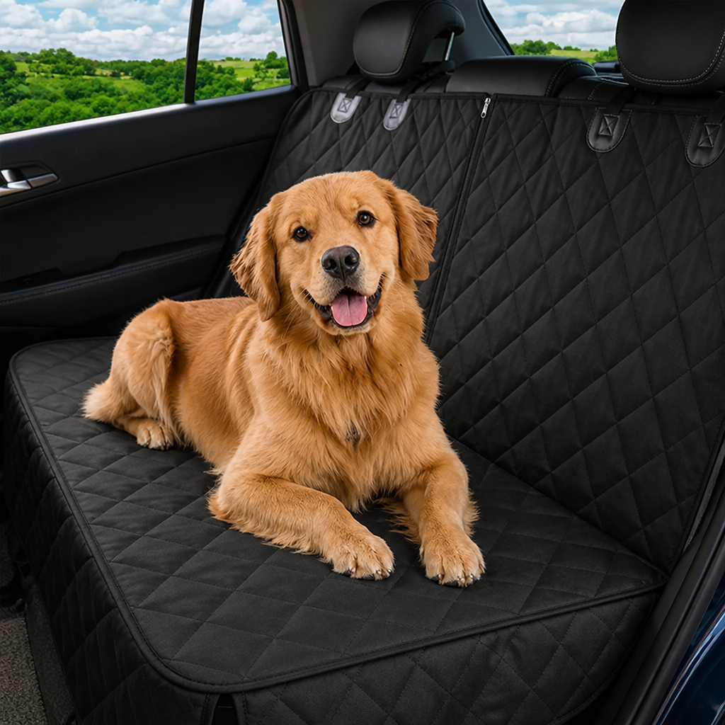 DogBedHouse Waterproof & Anti-Slip 600D Oxford Car Seat Cover