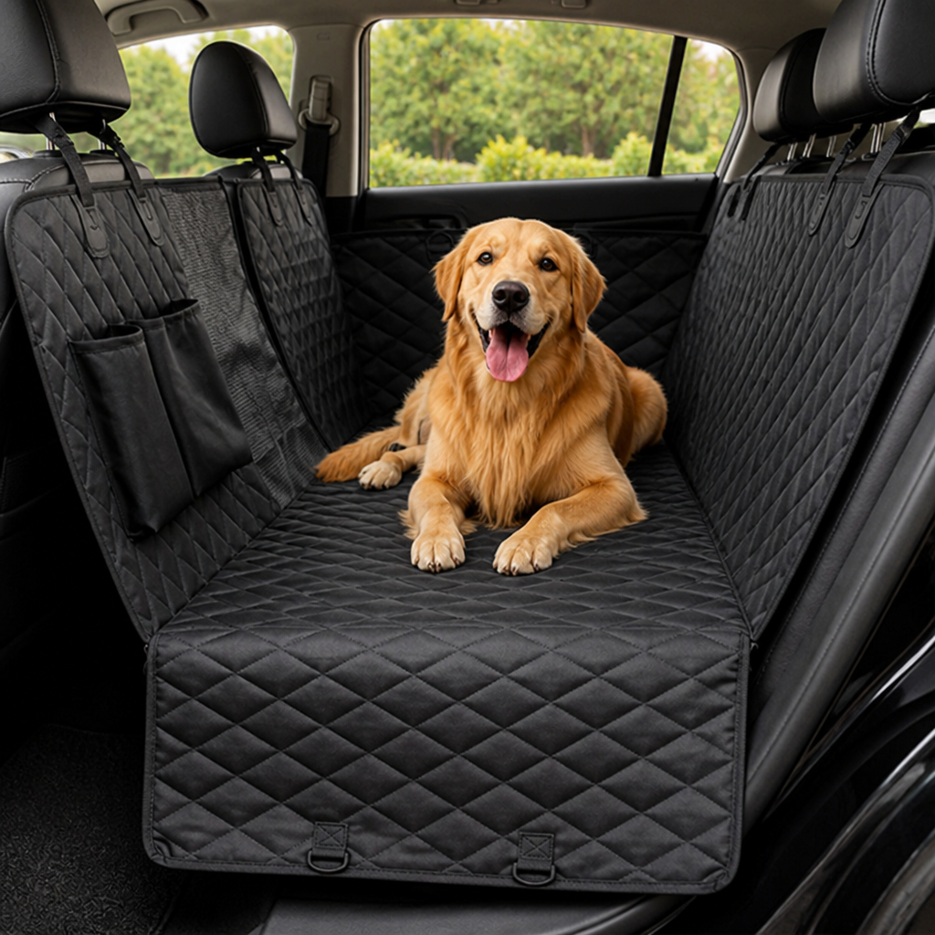 DogBedHouse Waterproof Anti-Slip Car Seat Cover