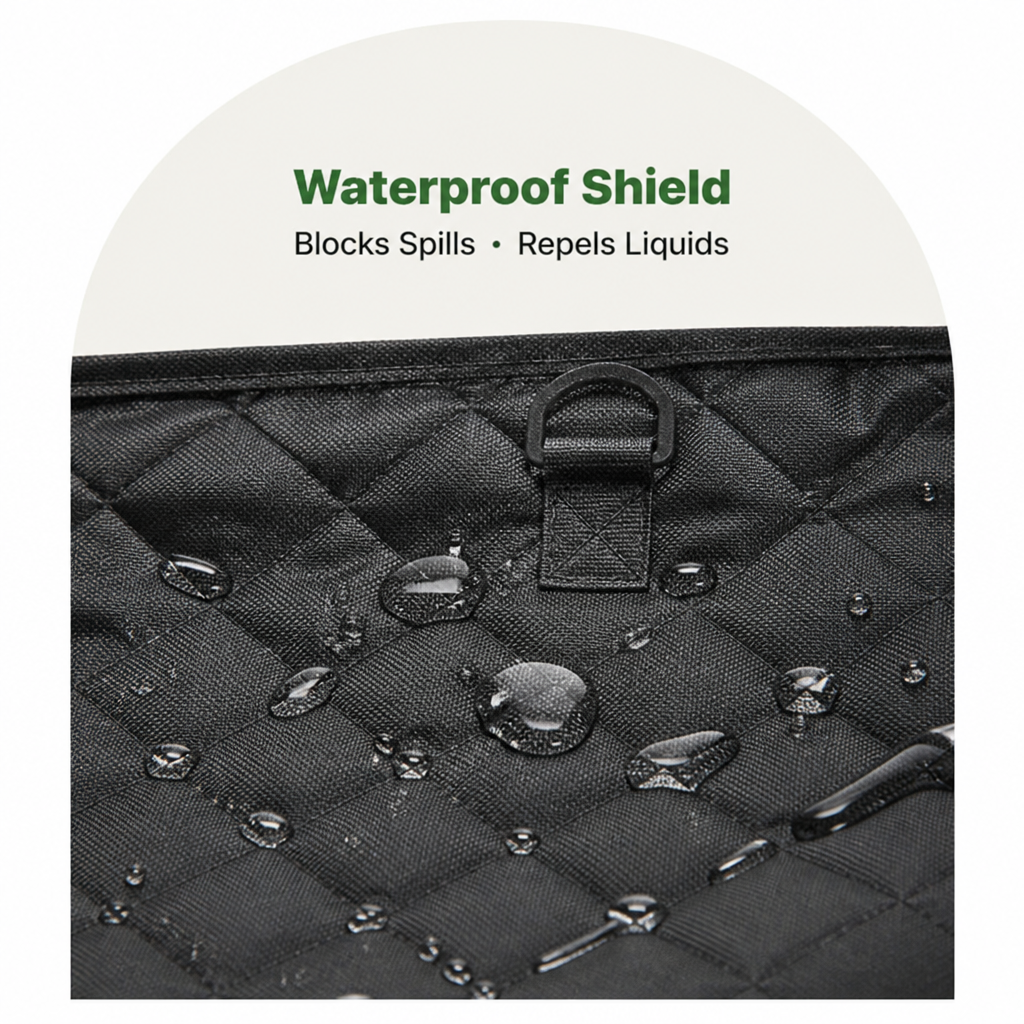 DogBedHouse Waterproof Anti-Slip Car Seat Cover