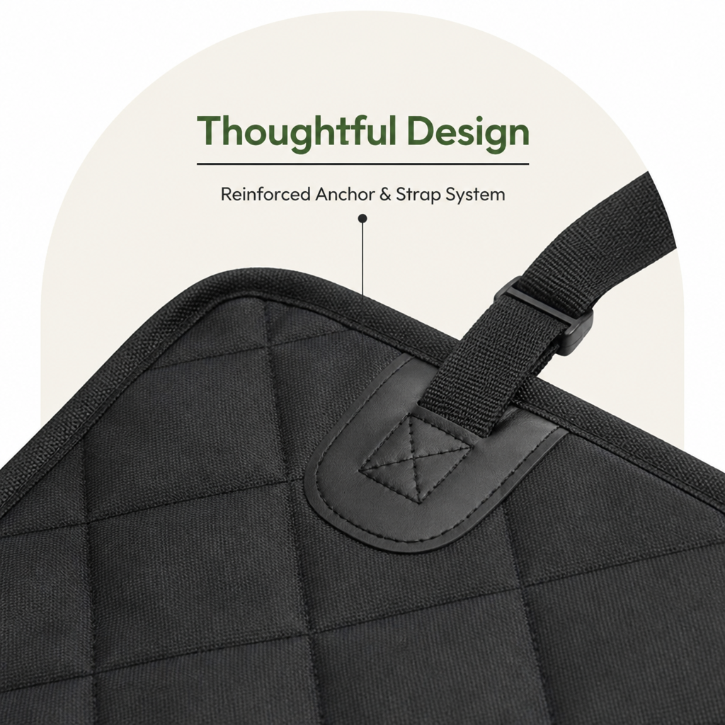 DogBedHouse Waterproof Anti-Slip Car Seat Cover