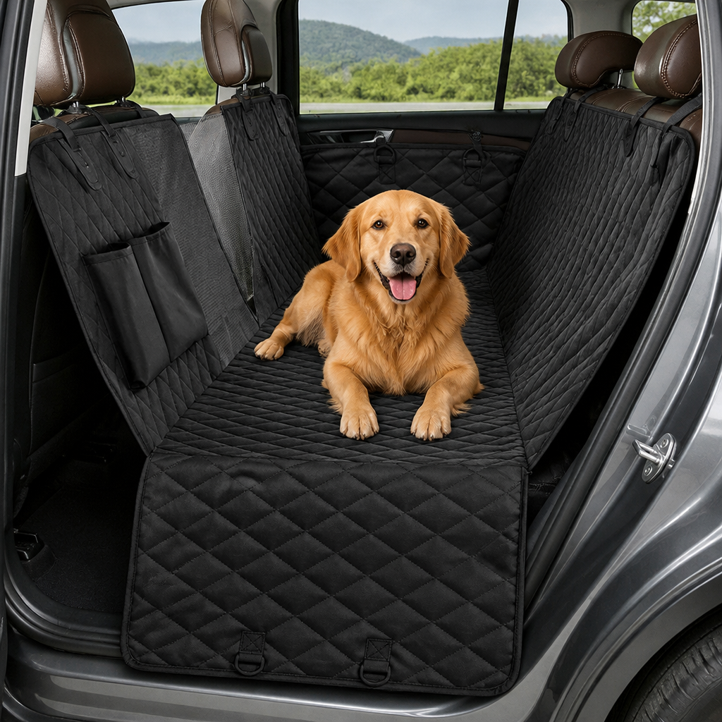 DogBedHouse Waterproof Anti-Slip Car Seat Cover