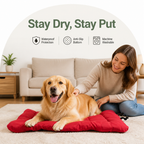 DogBedHouse Waterproof & Anti-Slip Dog Bed (Machine Washable)
