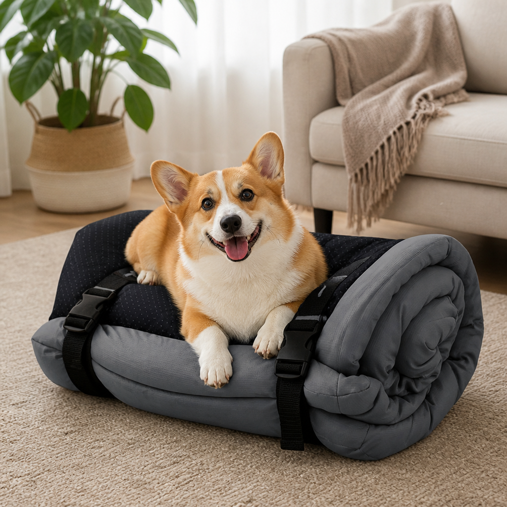 DogBedHouse Waterproof & Anti-Slip Dog Bed (Machine Washable)