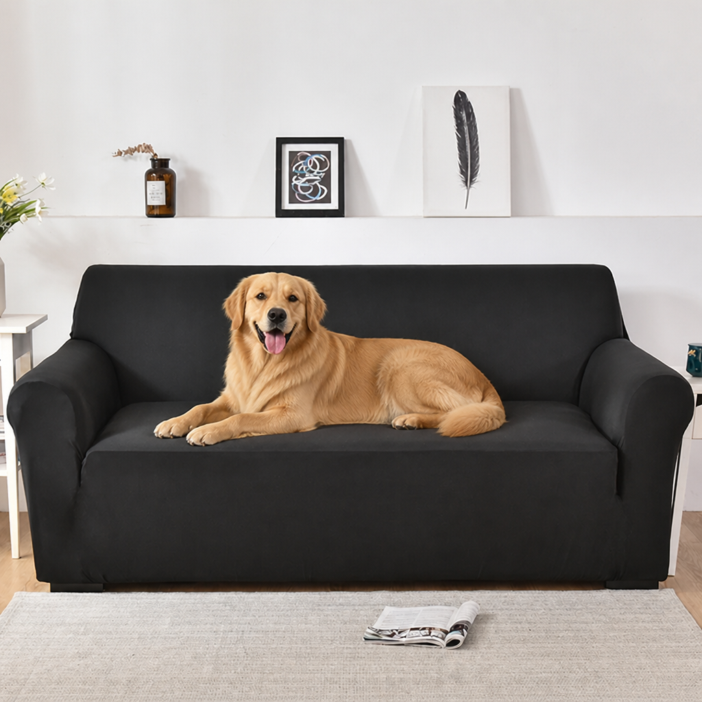 DogBedHouse Waterproof & Anti-Slip Stretch Sofa Slipcover (Universal Fit)