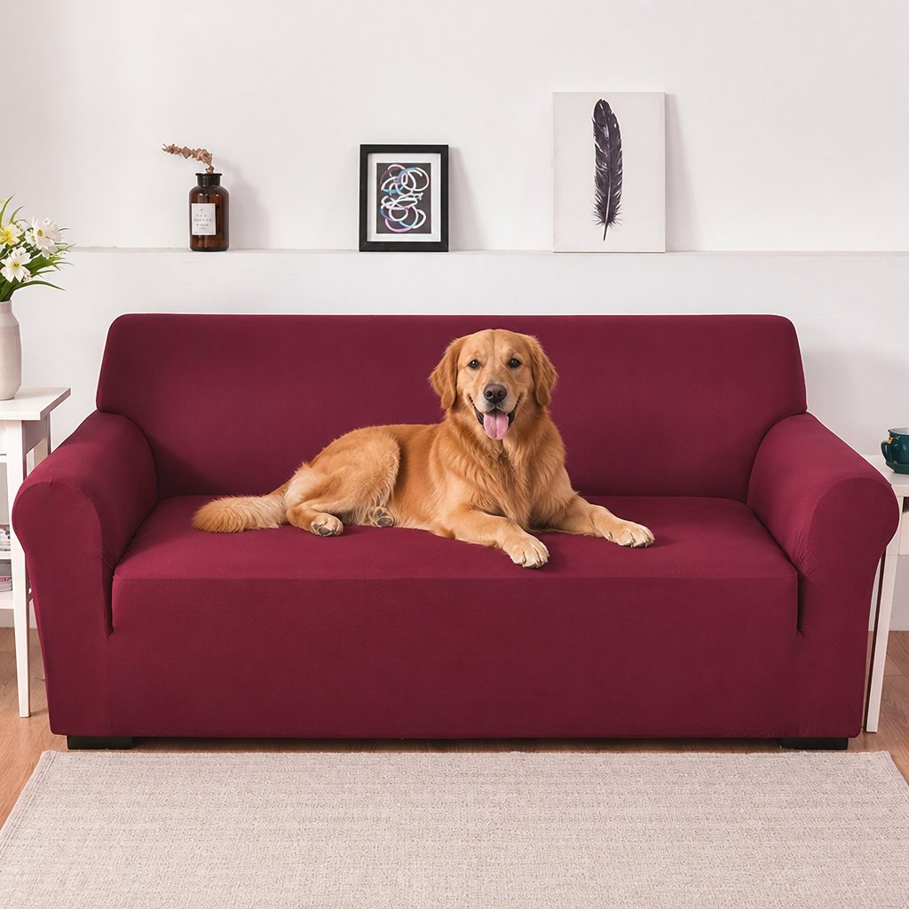 DogBedHouse Waterproof & Anti-Slip Stretch Sofa Slipcover (Universal Fit)