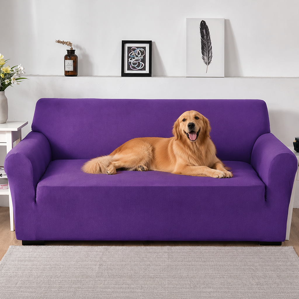DogBedHouse Waterproof & Anti-Slip Stretch Sofa Slipcover (Universal Fit)
