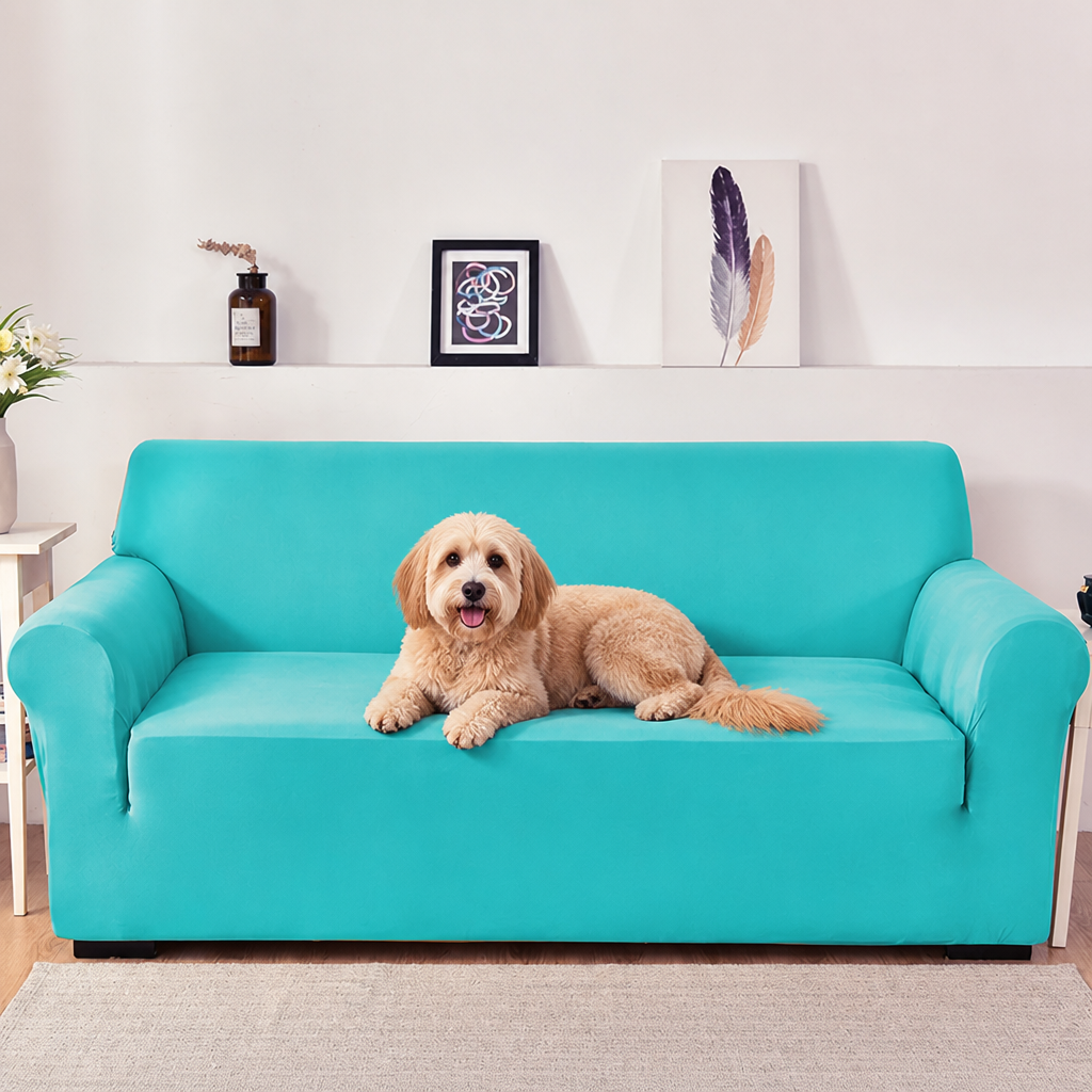 DogBedHouse Waterproof & Anti-Slip Stretch Sofa Slipcover (Universal Fit)