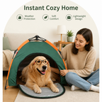 DogBedHouse Waterproof Automatic Pop-Up Pet Tent