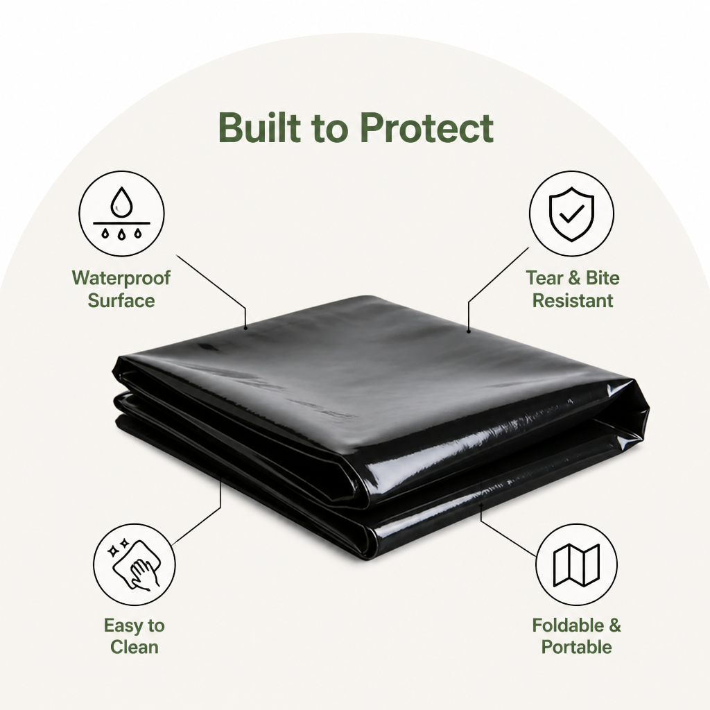 DogBedHouse Waterproof & Bite-Resistant Dog Mat