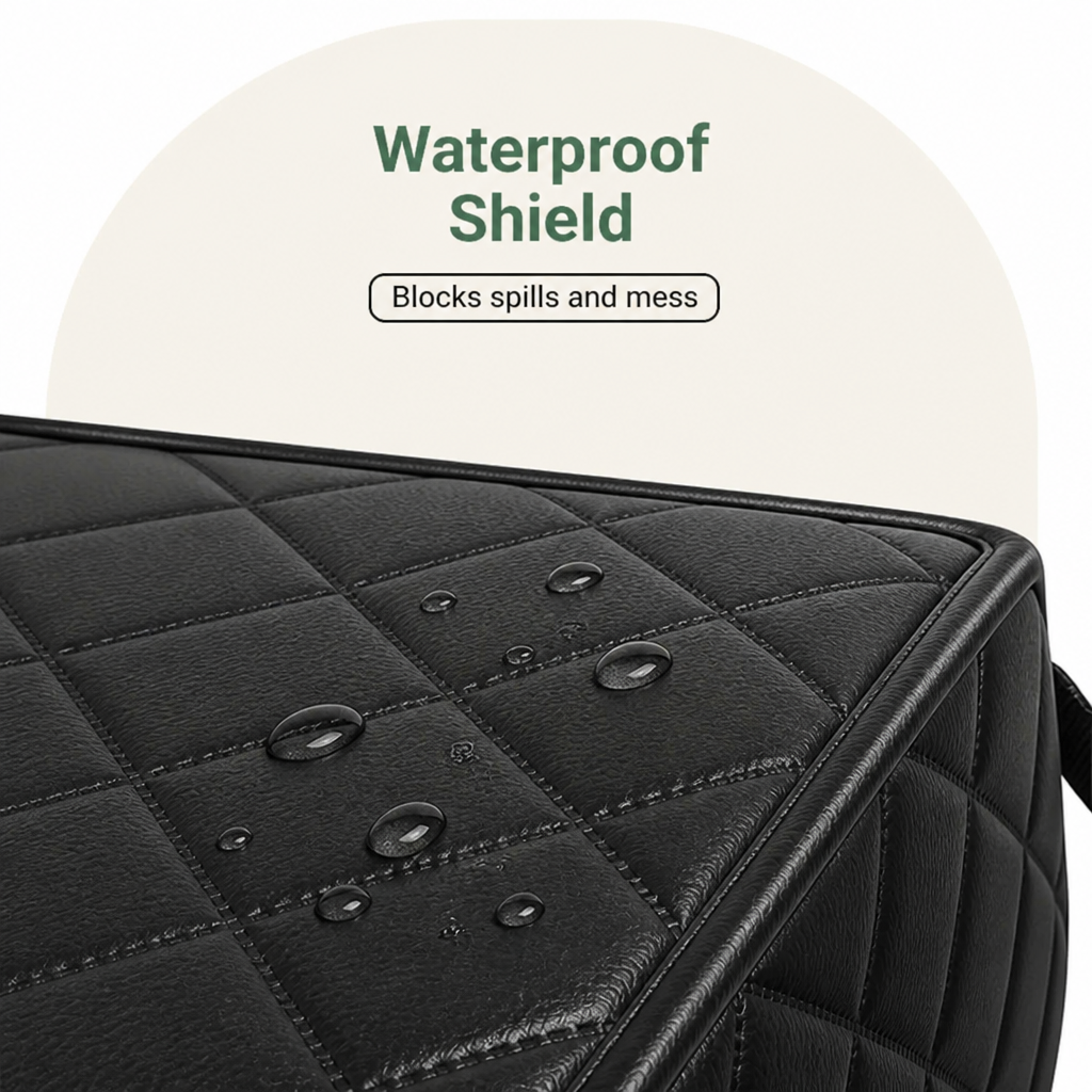DogBedHouse Waterproof & Dirt-Proof Rear Seat Protector (Universal Fit)