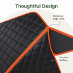 DogBedHouse Waterproof & Dirt-Proof Rear Seat Protector (Universal Fit)