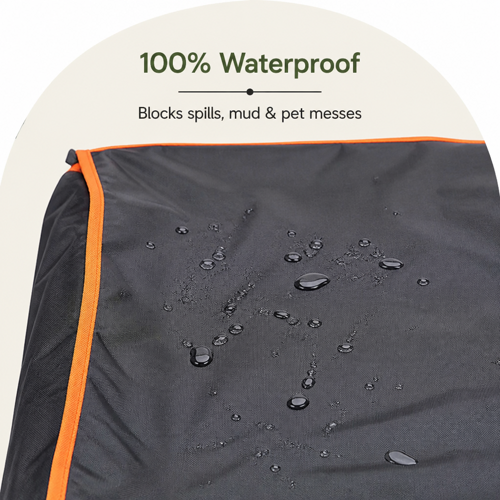 DogBedHouse Waterproof & Easy-Clean Car Seat Cover (Hammock-Style)