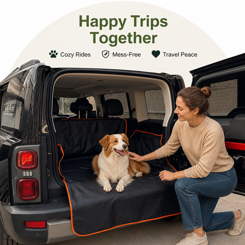 DogBedHouse Waterproof & Easy-Clean Car Seat Cover (Hammock-Style)