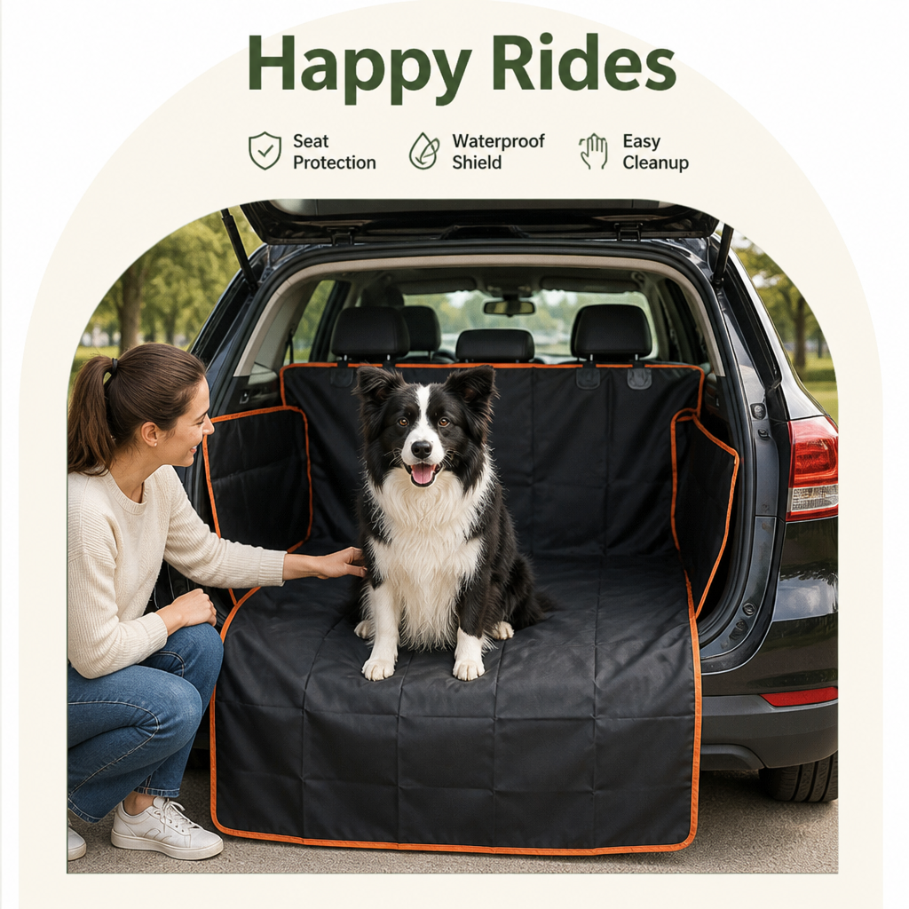 DogBedHouse Waterproof Easy-Install Hammock Car Seat Cover (Rear Seat)