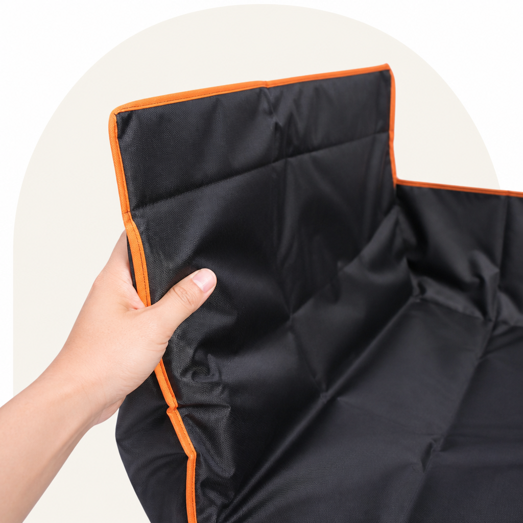 DogBedHouse Waterproof Easy-Install Hammock Car Seat Cover (Rear Seat)