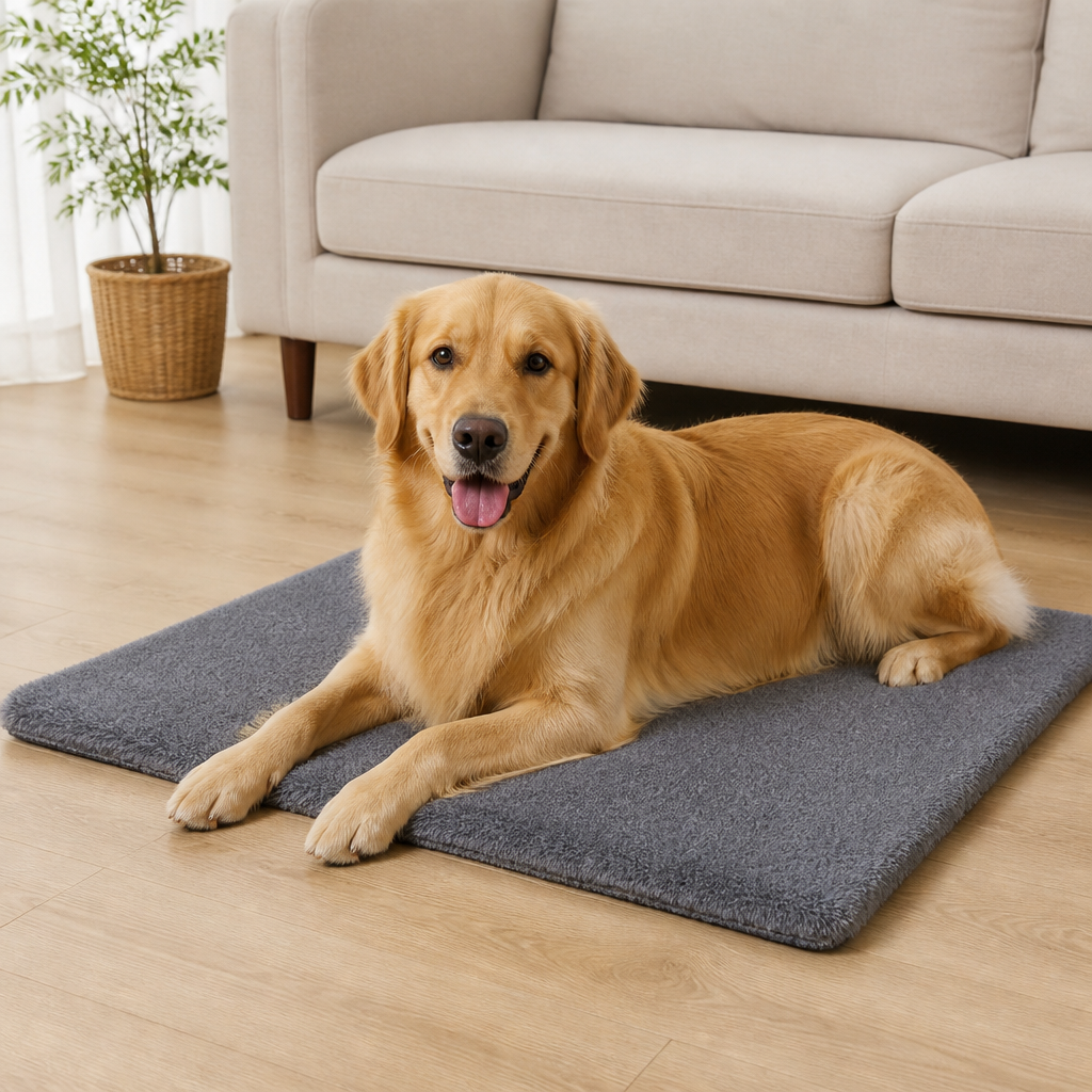 DogBedHouse Waterproof Electric Pet Heating Pad (Adjustable Temperature)