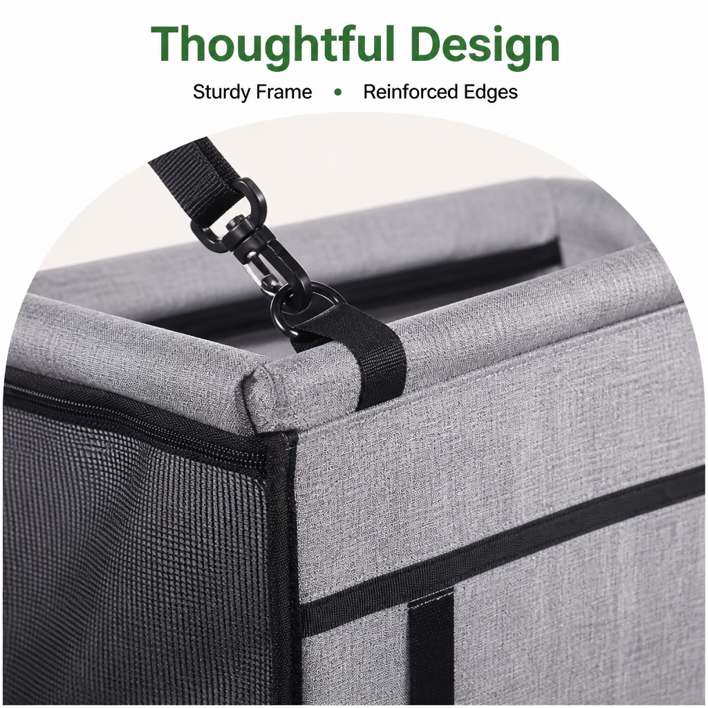 DogBedHouse Waterproof Foldable Car Seat Hammock