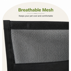 DogBedHouse Waterproof & Foldable Safety Mesh Car Seat