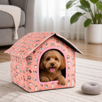 DogBedHouse Waterproof Foldable & Washable Small Pet House