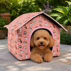 DogBedHouse Waterproof Foldable & Washable Small Pet House