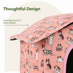 DogBedHouse Waterproof Foldable & Washable Small Pet House