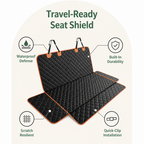 DogBedHouse Waterproof Hammock Dog Car Seat Cover (Machine-Washable)