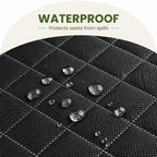 DogBedHouse Waterproof Hammock Dog Car Seat Cover (Machine-Washable)