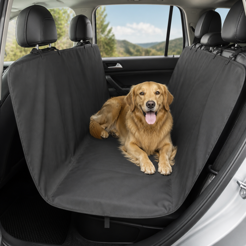 DogBedHouse Waterproof Hammock-Style Car Seat Cover