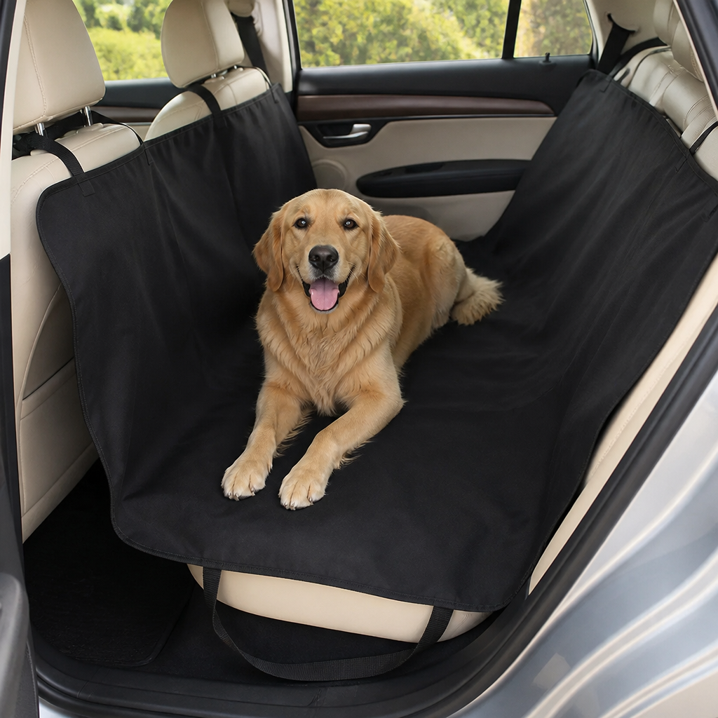 DogBedHouse Waterproof Hammock-Style Car Seat Cover