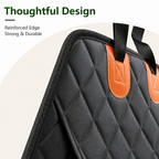 DogBedHouse Waterproof Hammock-Style Mesh Car Seat Cover (Side Zipper)